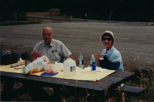 Betty and Dave Rankin on Picnic